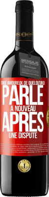 39,95 € Envoi gratuit | Vin rouge Édition RED MBE Réserve Tombe amoureux de quelqu'un qui parle à nouveau après une dispute Étiquette Rouge. Étiquette personnalisable Réserve 12 Mois Récolte 2015 Tempranillo