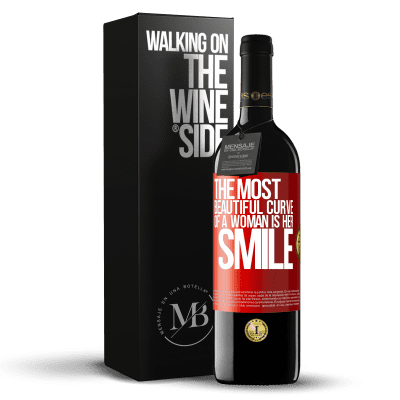 «The most beautiful curve of a woman is her smile» RED Edition MBE Reserve