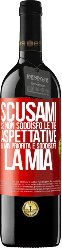 39,95 € Spedizione Gratuita | Vino rosso Edizione RED MBE Riserva Scusami se non soddisfo le tue aspettative. La mia priorità è soddisfare la mia Etichetta Rossa. Etichetta personalizzabile Riserva 12 Mesi Raccogliere 2015 Tempranillo