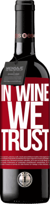 39,95 € Envoi gratuit | Vin rouge Édition RED MBE Réserve in wine we trust Étiquette Rouge. Étiquette personnalisable Réserve 12 Mois Récolte 2016 Tempranillo