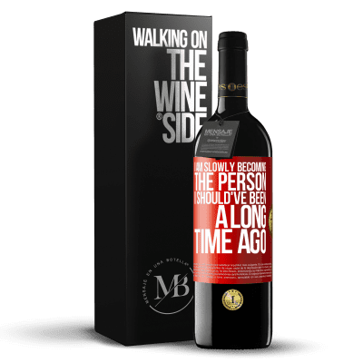 «I am slowly becoming the person I should've been a long time ago» RED Edition MBE Reserve