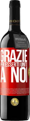 39,95 € Spedizione Gratuita | Vino rosso Edizione RED MBE Riserva Grazie per esserti unito a noi Etichetta Rossa. Etichetta personalizzabile Riserva 12 Mesi Raccogliere 2014 Tempranillo