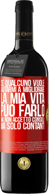 39,95 € Spedizione Gratuita | Vino rosso Edizione RED MBE Riserva Se qualcuno vuole aiutarmi a migliorare la mia vita, può farlo, ma non accetto consigli, ma solo contanti Etichetta Rossa. Etichetta personalizzabile Riserva 12 Mesi Raccogliere 2014 Tempranillo