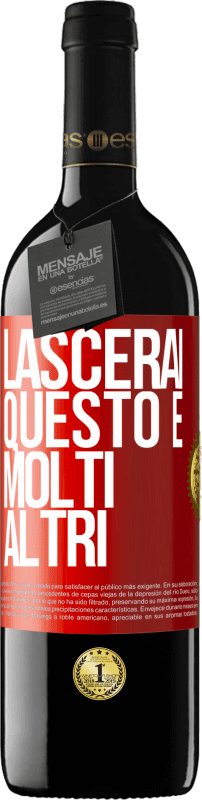 39,95 € Spedizione Gratuita | Vino rosso Edizione RED MBE Riserva Lascerai questo e molti altri Etichetta Rossa. Etichetta personalizzabile Riserva 12 Mesi Raccogliere 2015 Tempranillo