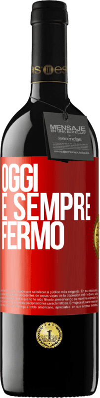 39,95 € Spedizione Gratuita | Vino rosso Edizione RED MBE Riserva Oggi è sempre fermo Etichetta Rossa. Etichetta personalizzabile Riserva 12 Mesi Raccogliere 2015 Tempranillo