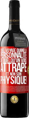 39,95 € Envoi gratuit | Vin rouge Édition RED MBE Réserve Quel voyage quand la personnalité de quelqu'un vous attrape et non son physique! Étiquette Rouge. Étiquette personnalisable Réserve 12 Mois Récolte 2015 Tempranillo