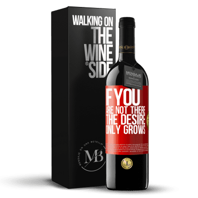 «If you are not there, the desire only grows» RED Edition MBE Reserve