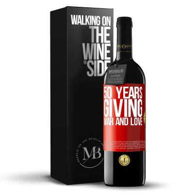 «50 years giving war and love» RED Edition MBE Reserve