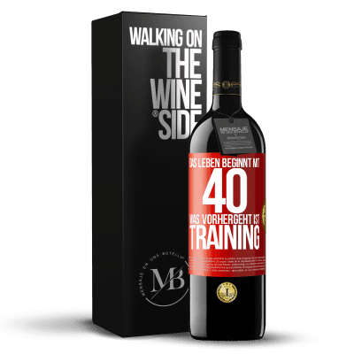 «Das Leben beginnt mit 40. Was vorhergeht ist Training» RED Ausgabe MBE Reserve