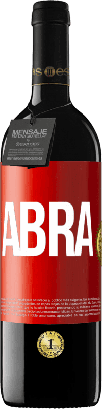 39,95 € Envio grátis | Vinho tinto Edição RED MBE Reserva Abra Etiqueta Vermelha. Etiqueta personalizável Reserva 12 Meses Colheita 2015 Tempranillo