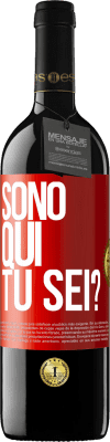 39,95 € Spedizione Gratuita | Vino rosso Edizione RED MBE Riserva Sono qui. Tu sei? Etichetta Rossa. Etichetta personalizzabile Riserva 12 Mesi Raccogliere 2014 Tempranillo