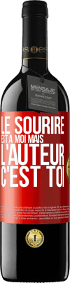 39,95 € Envoi gratuit | Vin rouge Édition RED MBE Réserve Le sourire est à moi, mais l'auteur c'est toi Étiquette Rouge. Étiquette personnalisable Réserve 12 Mois Récolte 2015 Tempranillo