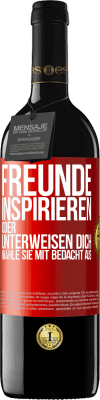 39,95 € Kostenloser Versand | Rotwein RED Ausgabe MBE Reserve Freunde inspirieren oder unterweisen dich. Wähle sie mit Bedacht aus Rote Markierung. Anpassbares Etikett Reserve 12 Monate Ernte 2015 Tempranillo