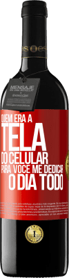 39,95 € Envio grátis | Vinho tinto Edição RED MBE Reserva Quem era a tela do celular para você me dedicar o dia todo Etiqueta Vermelha. Etiqueta personalizável Reserva 12 Meses Colheita 2015 Tempranillo