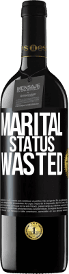39,95 € Free Shipping | Red Wine RED Edition MBE Reserve Marital status: wasted Black Label. Customizable label Reserve 12 Months Harvest 2014 Tempranillo
