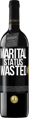 39,95 € Free Shipping | Red Wine RED Edition MBE Reserve Marital status: wasted Black Label. Customizable label Reserve 12 Months Harvest 2015 Tempranillo