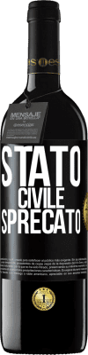 39,95 € Spedizione Gratuita | Vino rosso Edizione RED MBE Riserva Stato civile: sprecato Etichetta Nera. Etichetta personalizzabile Riserva 12 Mesi Raccogliere 2014 Tempranillo