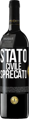 39,95 € Spedizione Gratuita | Vino rosso Edizione RED MBE Riserva Stato civile: sprecato Etichetta Nera. Etichetta personalizzabile Riserva 12 Mesi Raccogliere 2016 Tempranillo