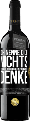 39,95 € Kostenloser Versand | Rotwein RED Ausgabe MBE Reserve Ich nenne dich nichts, wenn sie mich fragen, woran ich denke Schwarzes Etikett. Anpassbares Etikett Reserve 12 Monate Ernte 2014 Tempranillo