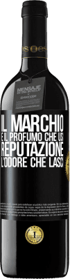 39,95 € Spedizione Gratuita | Vino rosso Edizione RED MBE Riserva Il marchio è il profumo che usi. Reputazione, l'odore che lasci Etichetta Nera. Etichetta personalizzabile Riserva 12 Mesi Raccogliere 2016 Tempranillo