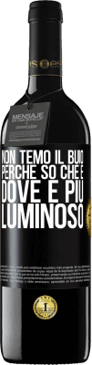 39,95 € Spedizione Gratuita | Vino rosso Edizione RED MBE Riserva Non temo il buio, perché so che è dove è più luminoso Etichetta Nera. Etichetta personalizzabile Riserva 12 Mesi Raccogliere 2014 Tempranillo