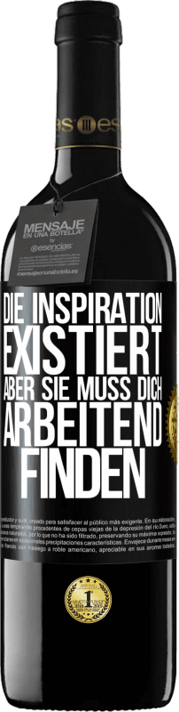 39,95 € Kostenloser Versand | Rotwein RED Ausgabe MBE Reserve Die Inspiration existiert, aber sie muss dich arbeitend finden Schwarzes Etikett. Anpassbares Etikett Reserve 12 Monate Ernte 2015 Tempranillo