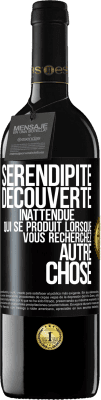 39,95 € Envoi gratuit | Vin rouge Édition RED MBE Réserve Sérendipité. Découverte inattendue qui se produit lorsque vous recherchez autre chose Étiquette Noire. Étiquette personnalisable Réserve 12 Mois Récolte 2014 Tempranillo