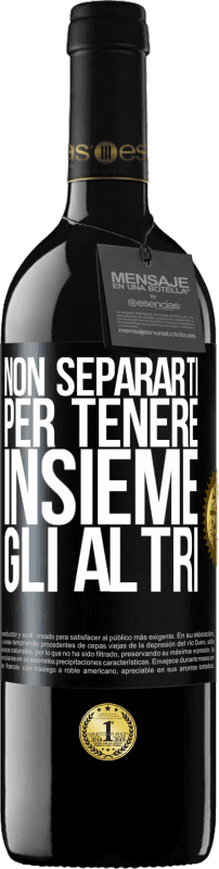 39,95 € Spedizione Gratuita | Vino rosso Edizione RED MBE Riserva Non separarti per tenere insieme gli altri Etichetta Nera. Etichetta personalizzabile Riserva 12 Mesi Raccogliere 2016 Tempranillo