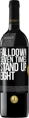 39,95 € 送料無料 | 赤ワイン REDエディション MBE 予約する Falldown seven times. Stand up eight ブラックラベル. カスタマイズ可能なラベル 予約する 12 月 収穫 2016 Tempranillo