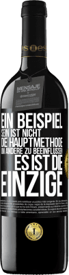 39,95 € Kostenloser Versand | Rotwein RED Ausgabe MBE Reserve Ein Beispiel sein ist nicht die Hauptmethode, um andere zu beeinflussen, es ist die Einzige Schwarzes Etikett. Anpassbares Etikett Reserve 12 Monate Ernte 2015 Tempranillo
