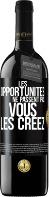 39,95 € Envoi gratuit | Vin rouge Édition RED MBE Réserve Les opportunités ne passent pas. Vous les créez Étiquette Noire. Étiquette personnalisable Réserve 12 Mois Récolte 2016 Tempranillo