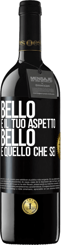 39,95 € Spedizione Gratuita | Vino rosso Edizione RED MBE Riserva Bello è il tuo aspetto, bello è quello che sei Etichetta Nera. Etichetta personalizzabile Riserva 12 Mesi Raccogliere 2015 Tempranillo