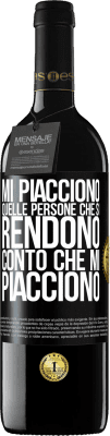 39,95 € Spedizione Gratuita | Vino rosso Edizione RED MBE Riserva Mi piacciono quelle persone che si rendono conto che mi piacciono Etichetta Nera. Etichetta personalizzabile Riserva 12 Mesi Raccogliere 2014 Tempranillo