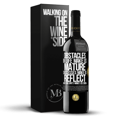 «Obstacles in life make us mature, successes make us reflect, and failures make us grow» RED Edition MBE Reserve
