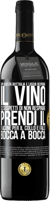 39,95 € Spedizione Gratuita | Vino rosso Edizione RED MBE Riserva Apri questa bottiglia e lascia respirare il vino. Se sospetti di non respirare, prendi il flacone per il collo e fallo bocca Etichetta Nera. Etichetta personalizzabile Riserva 12 Mesi Raccogliere 2015 Tempranillo