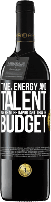 39,95 € Free Shipping | Red Wine RED Edition MBE Reserve Time, energy and talent may be more important than the budget Black Label. Customizable label Reserve 12 Months Harvest 2016 Tempranillo
