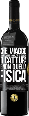 39,95 € Spedizione Gratuita | Vino rosso Edizione RED MBE Riserva che viaggio quando la personalità di qualcuno ti cattura e non quella fisica! Etichetta Nera. Etichetta personalizzabile Riserva 12 Mesi Raccogliere 2015 Tempranillo