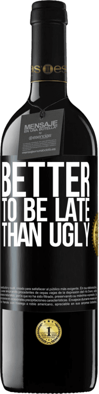 39,95 € 送料無料 | 赤ワイン REDエディション MBE 予約する Ugいより遅れる方が良い ブラックラベル. カスタマイズ可能なラベル 予約する 12 月 収穫 2016 Tempranillo