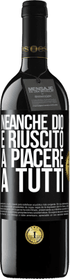 39,95 € Spedizione Gratuita | Vino rosso Edizione RED MBE Riserva Neanche Dio è riuscito a piacere a tutti Etichetta Nera. Etichetta personalizzabile Riserva 12 Mesi Raccogliere 2016 Tempranillo