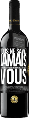 39,95 € Envoi gratuit | Vin rouge Édition RED MBE Réserve Vous ne savez jamais qui aimera toutes les bizarreries qui sont en vous Étiquette Noire. Étiquette personnalisable Réserve 12 Mois Récolte 2015 Tempranillo