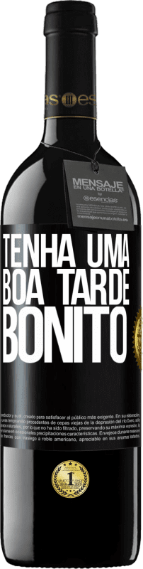 39,95 € Envio grátis | Vinho tinto Edição RED MBE Reserva Tenha uma boa tarde, bonito Etiqueta Preta. Etiqueta personalizável Reserva 12 Meses Colheita 2015 Tempranillo