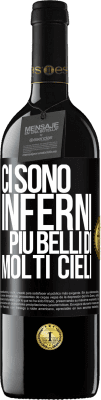 39,95 € Spedizione Gratuita | Vino rosso Edizione RED MBE Riserva Ci sono inferni più belli di molti cieli Etichetta Nera. Etichetta personalizzabile Riserva 12 Mesi Raccogliere 2015 Tempranillo