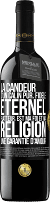 39,95 € Envoi gratuit | Vin rouge Édition RED MBE Réserve La candeur d'un câlin pur, fidèle, éternel, flatteur, est ma foi et ma religion une garantie d'amour Étiquette Noire. Étiquette personnalisable Réserve 12 Mois Récolte 2015 Tempranillo