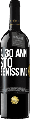 39,95 € Spedizione Gratuita | Vino rosso Edizione RED MBE Riserva A 30 anni, sto benissimo Etichetta Nera. Etichetta personalizzabile Riserva 12 Mesi Raccogliere 2014 Tempranillo