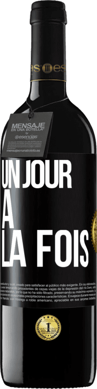 39,95 € Envoi gratuit | Vin rouge Édition RED MBE Réserve Un jour à la fois Étiquette Noire. Étiquette personnalisable Réserve 12 Mois Récolte 2014 Tempranillo