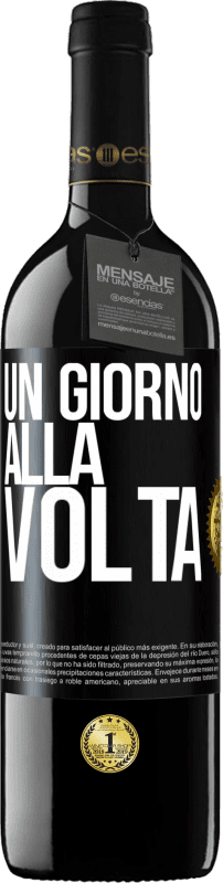 39,95 € Spedizione Gratuita | Vino rosso Edizione RED MBE Riserva Un giorno alla volta Etichetta Nera. Etichetta personalizzabile Riserva 12 Mesi Raccogliere 2016 Tempranillo
