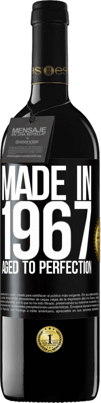 39,95 € 送料無料 | 赤ワイン REDエディション MBE 予約する 1967年製。完璧な熟成 ブラックラベル. カスタマイズ可能なラベル 予約する 12 月 収穫 2014 Tempranillo