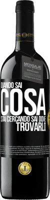 39,95 € Spedizione Gratuita | Vino rosso Edizione RED MBE Riserva Quando sai cosa stai cercando, sai dove trovarlo Etichetta Nera. Etichetta personalizzabile Riserva 12 Mesi Raccogliere 2014 Tempranillo