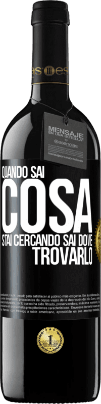 39,95 € Spedizione Gratuita | Vino rosso Edizione RED MBE Riserva Quando sai cosa stai cercando, sai dove trovarlo Etichetta Nera. Etichetta personalizzabile Riserva 12 Mesi Raccogliere 2015 Tempranillo