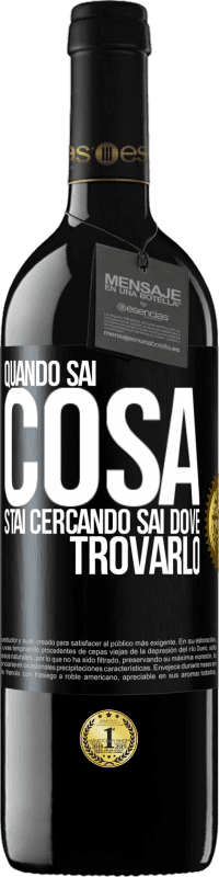 39,95 € Spedizione Gratuita | Vino rosso Edizione RED MBE Riserva Quando sai cosa stai cercando, sai dove trovarlo Etichetta Nera. Etichetta personalizzabile Riserva 12 Mesi Raccogliere 2016 Tempranillo